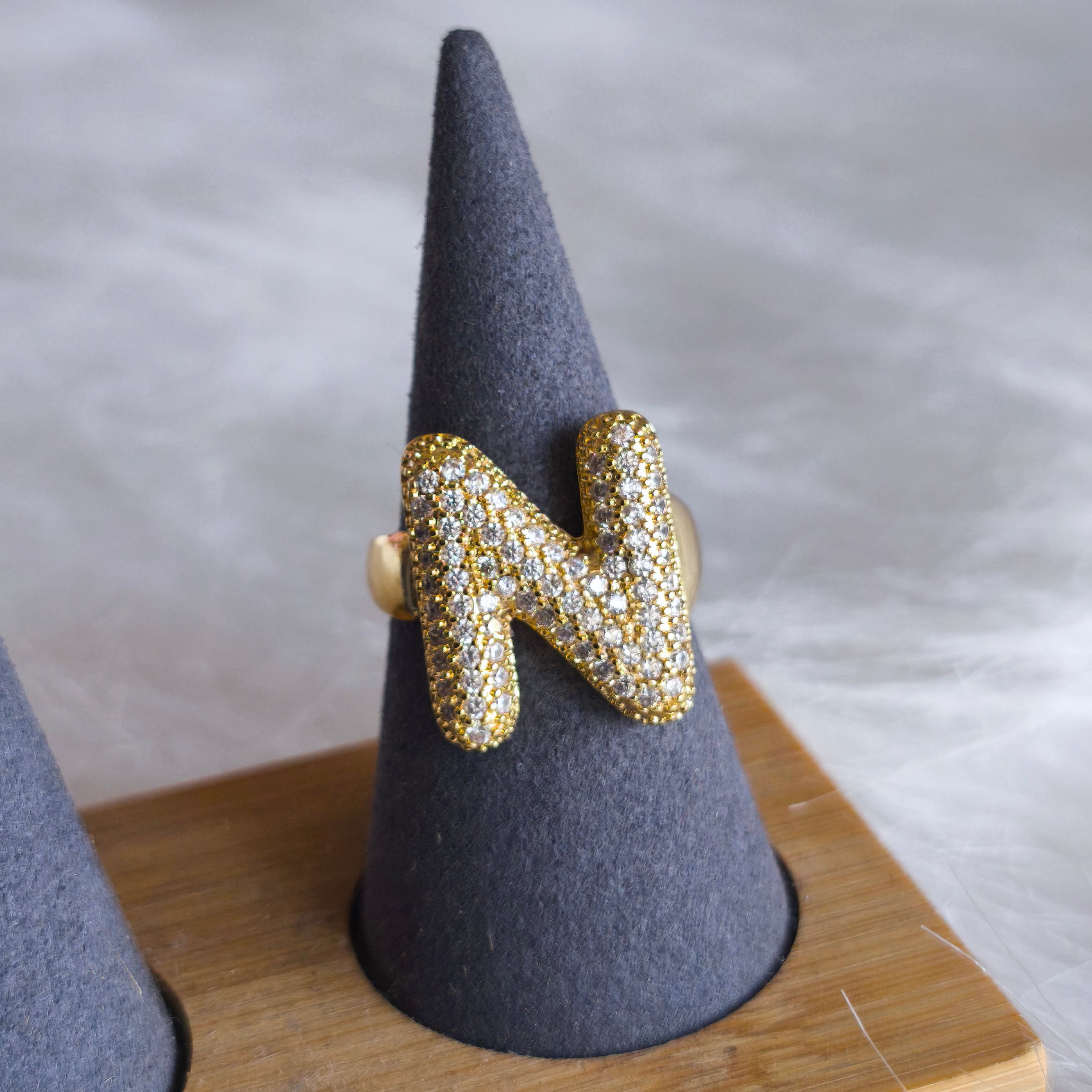 Anillos de letras Brillos
