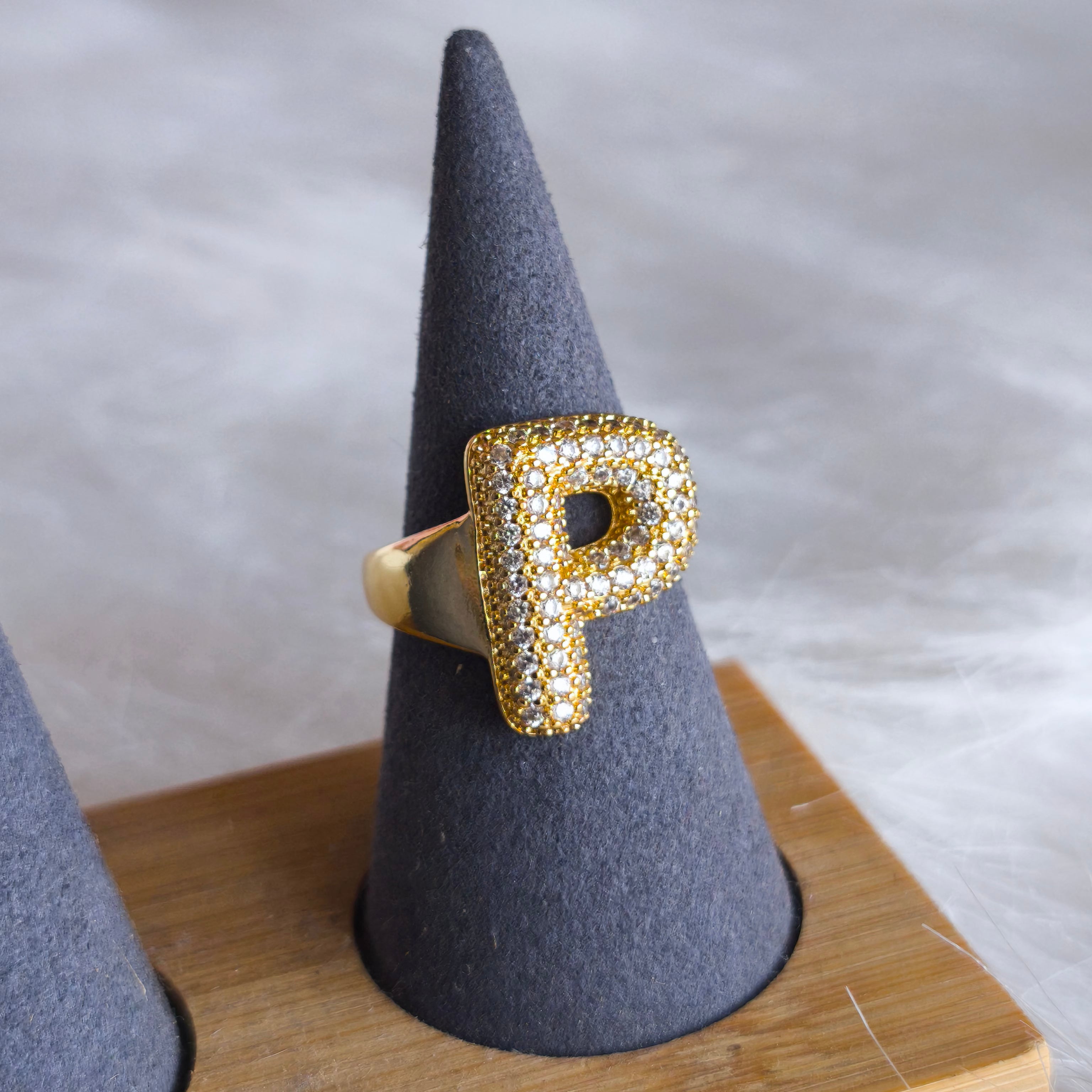 Anillos de letras Brillos