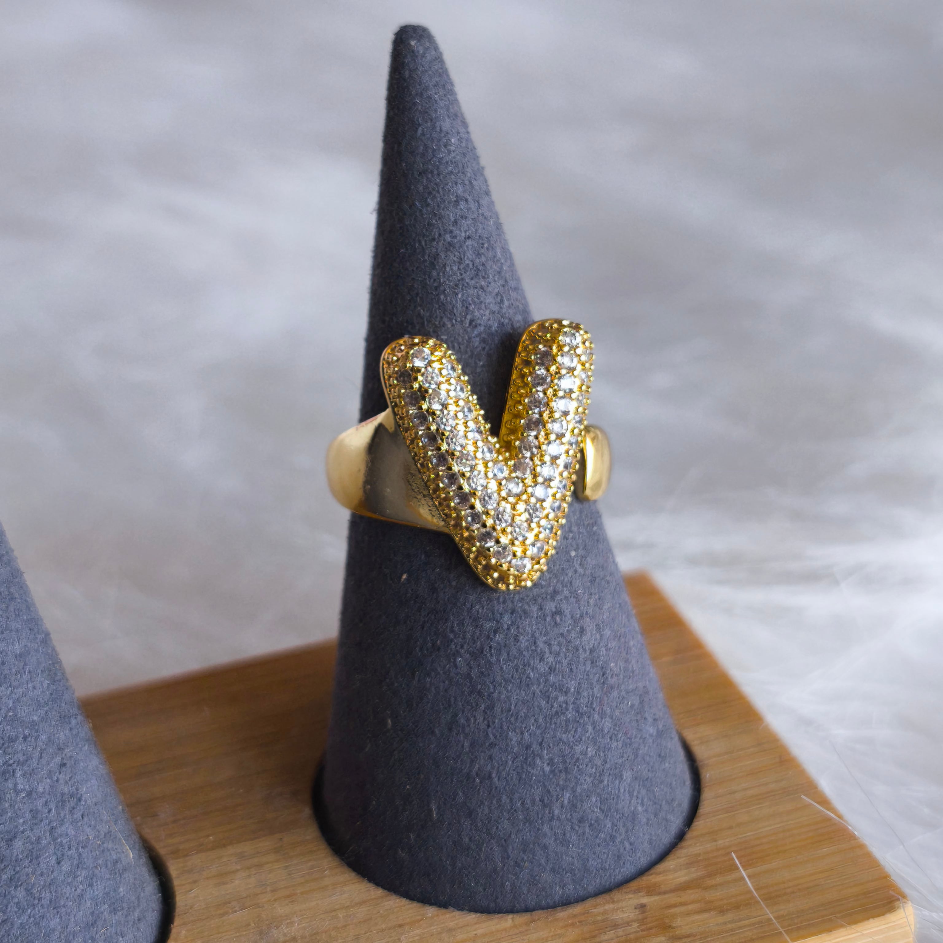 Anillos de letras Brillos