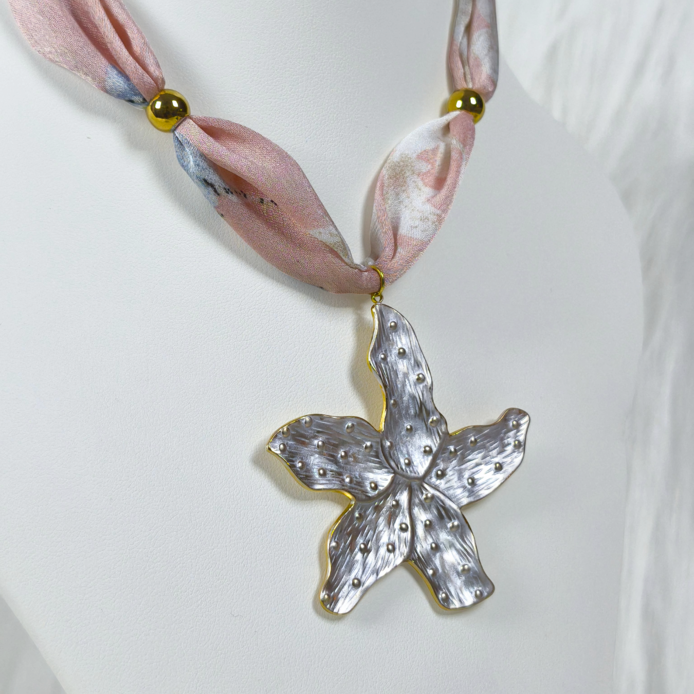 Bandana Flor de plata
