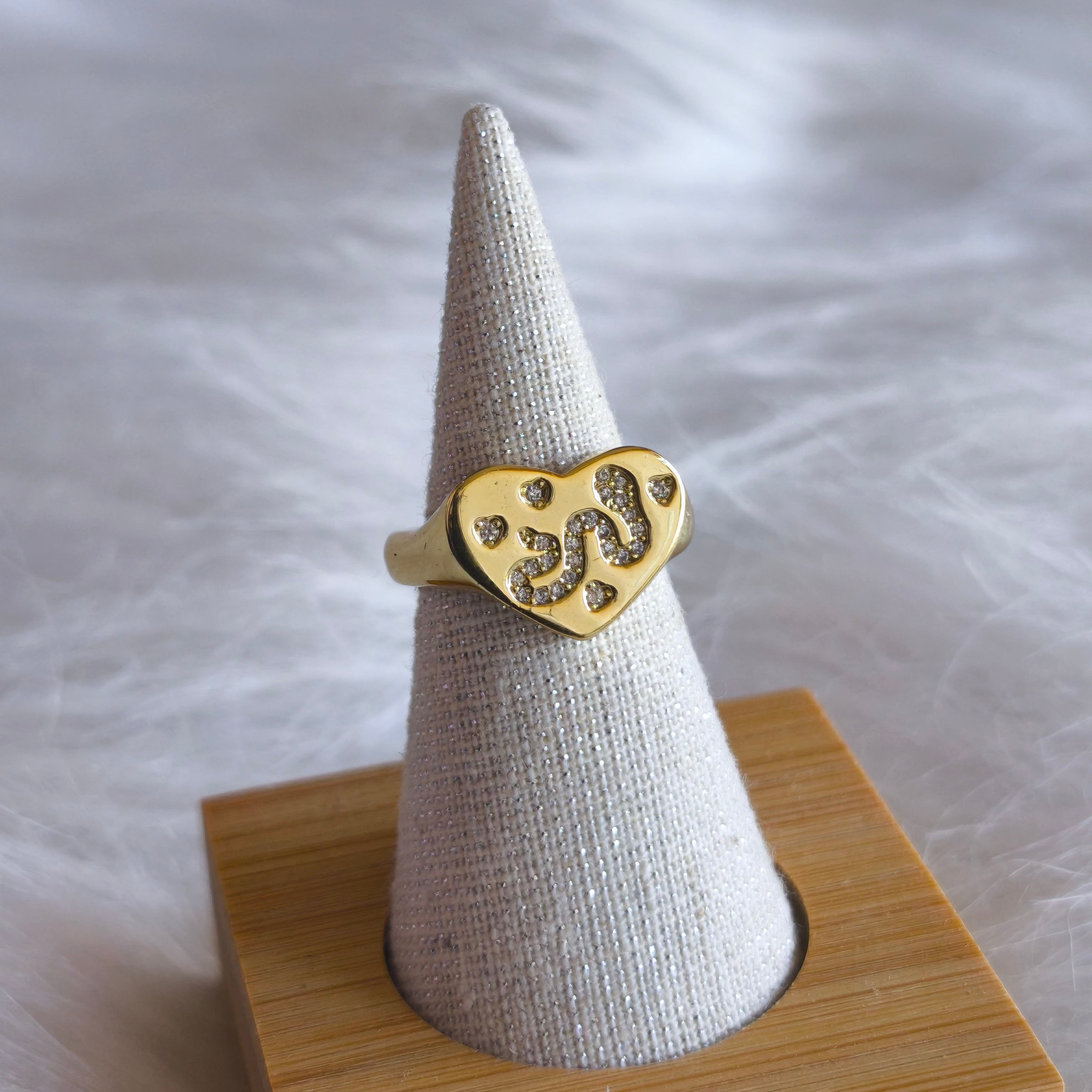 Anillo Clavo zircon