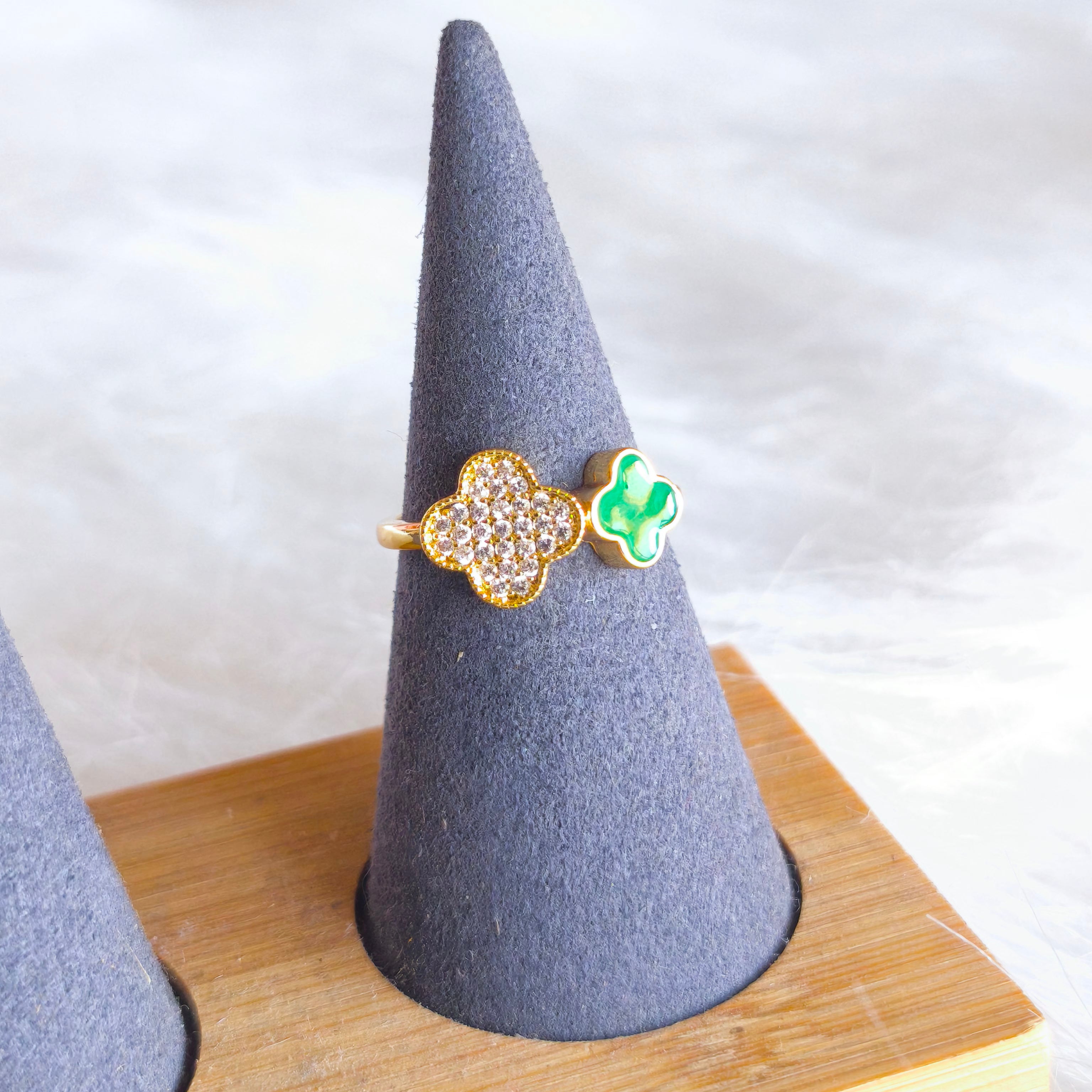 Anillo doble Van Cleef