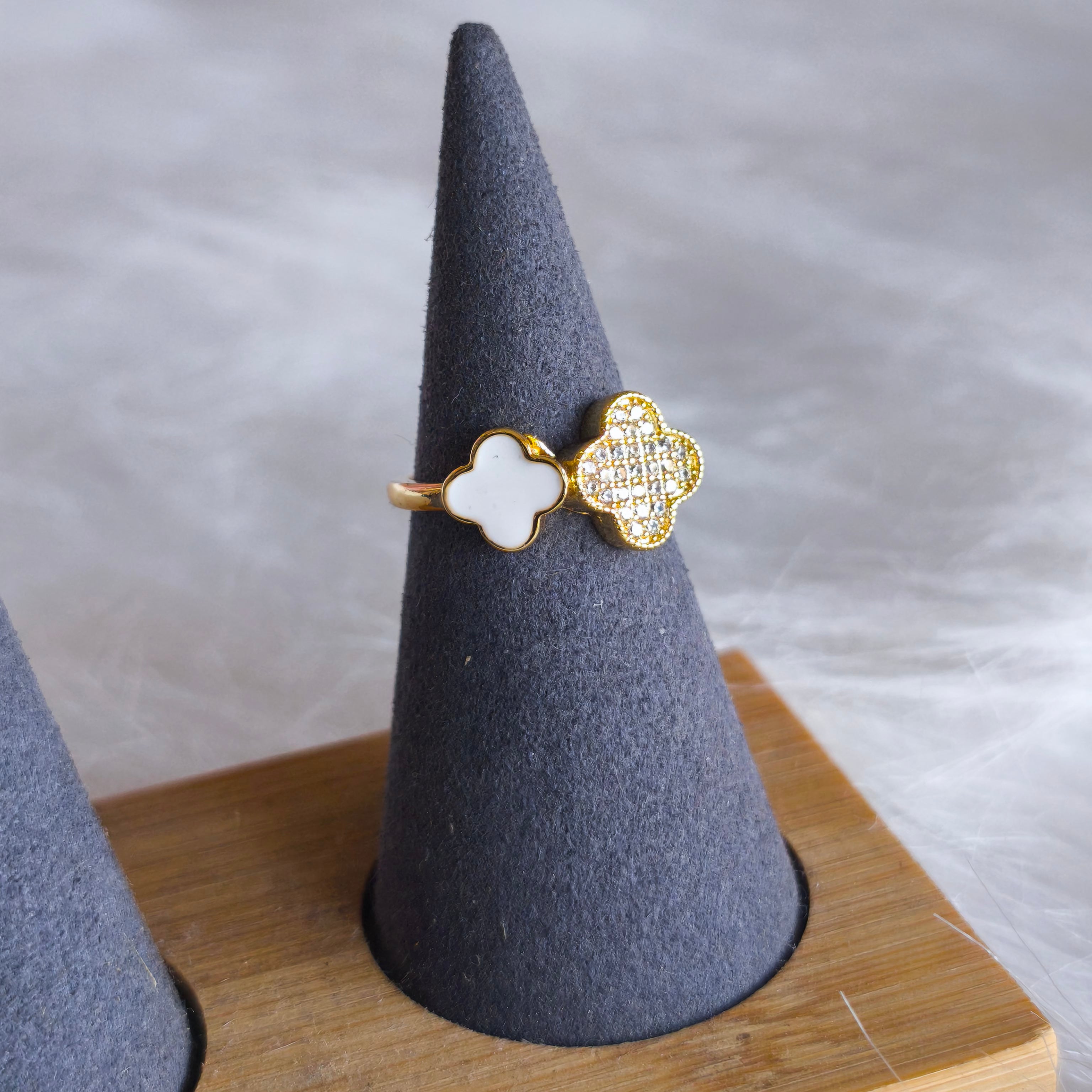 Anillo doble Van Cleef