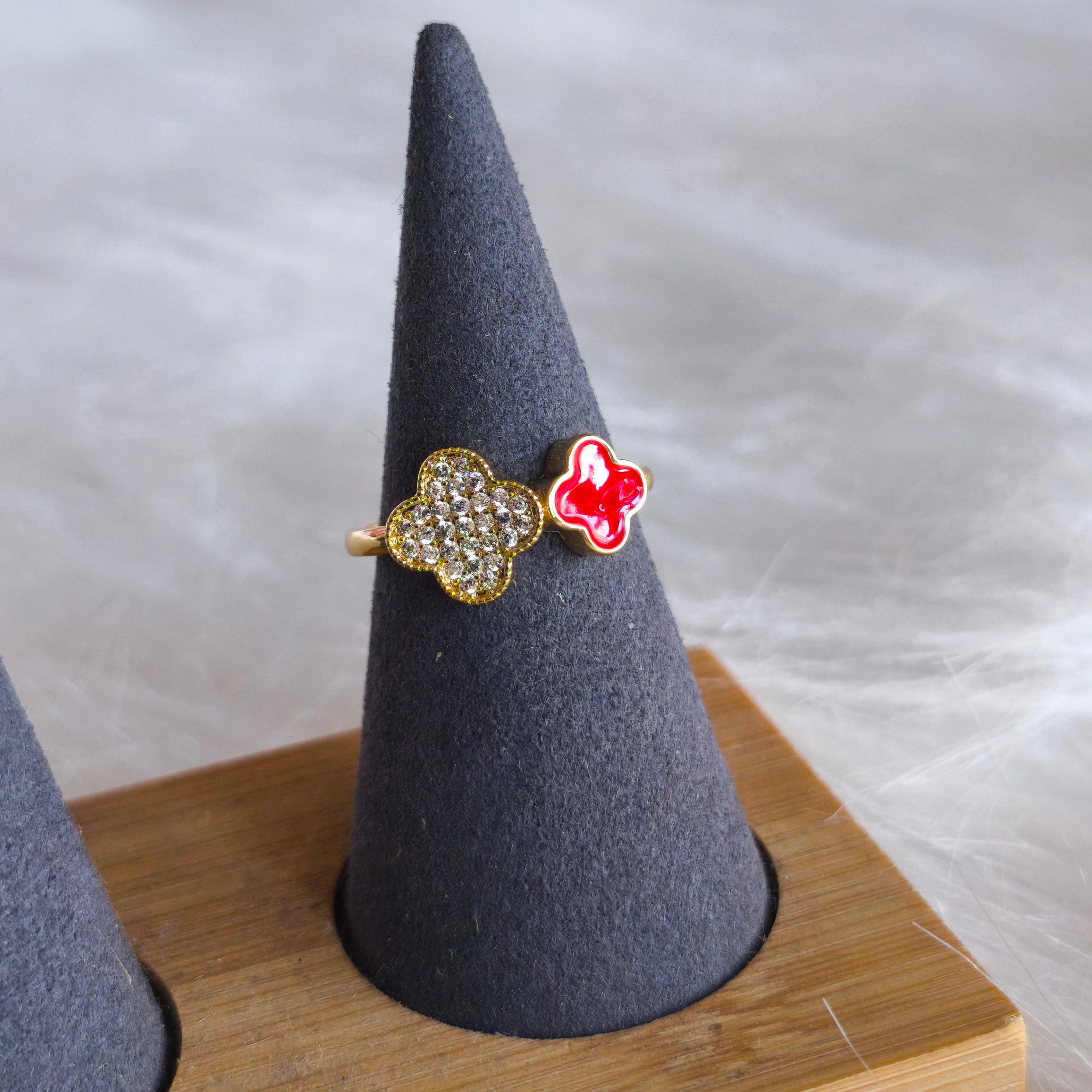 Anillo doble Van Cleef